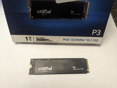 Crucial P3 1TB NVMe M.2 SSD PCIe 3.0 | 3500MB/s | CT1000P3SSD8 | eBay