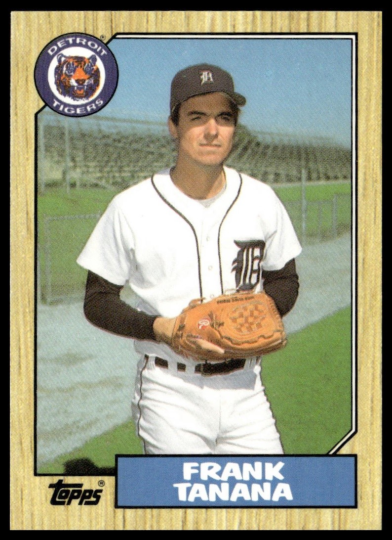1987 Topps #726 Frank Tanana Collector's Edition (Tiffany)