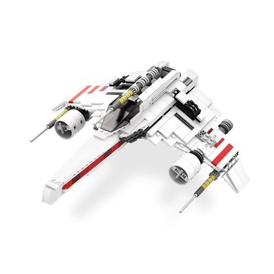 Classic MOC Building Block E-Wing Starcombatter DIY Assembly Model Toy Ornament