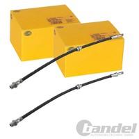 2X Hella Bremsschlauch BremsschlÄUche Hinten Passend FüR BMW 3