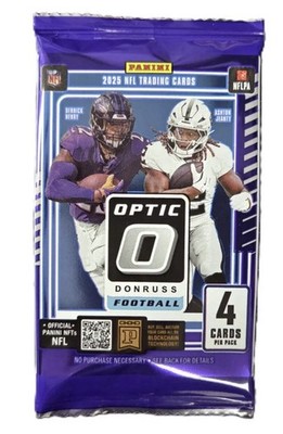 2025 Panini Donruss Optic Football Retail Pack (1) ONE Pack
