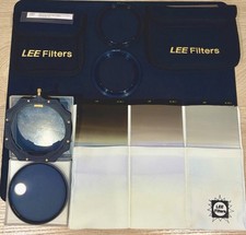 Comprehensive 77mm LEE Filter Kit with 3 ND Filters, Plus Rings + B & W filter