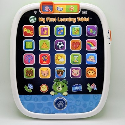 Leap Frog My First Learning Tablet Preschool Educational Toy Scout Tested Works