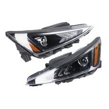 Headlight Set Assembly Compatible with Hyundai Elantra 2019 2020 Driver