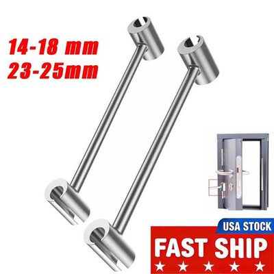 #ad 2 PCS Hinge Gap Adjustment Wrench 14 25mm Heavy Door Hinge Adjustment Tool $13.86