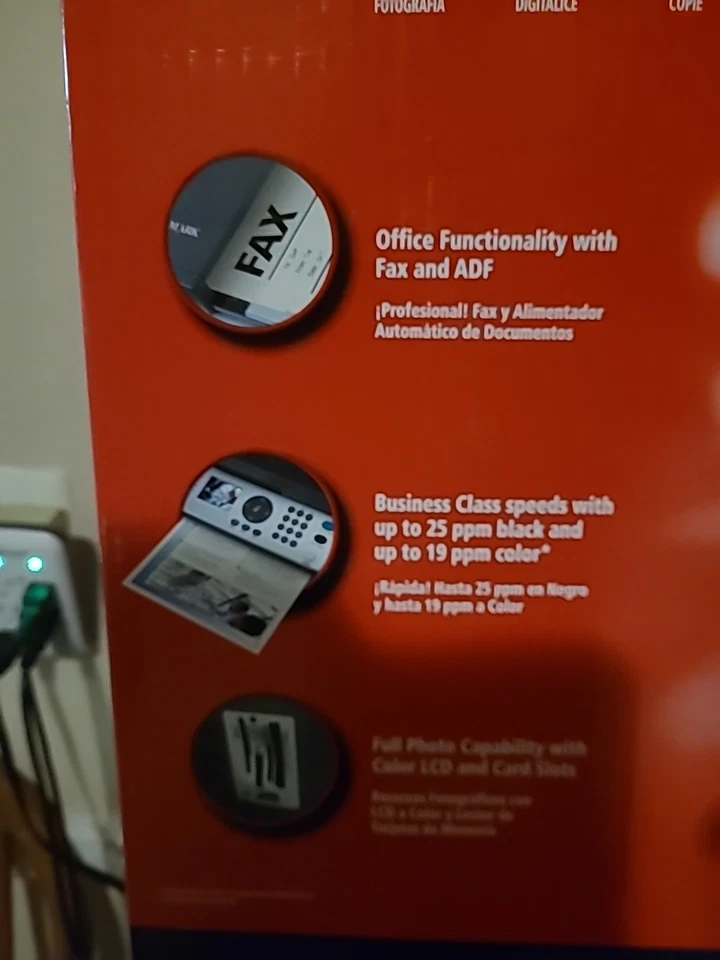 Lexmark X8350 Printer Office all in one Plus Photo New - Image 3 of 4