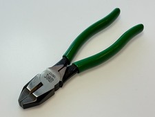 New Sk Tools Usa 18017 Linesman Side Cutting Pliers Green Grip 7 Long