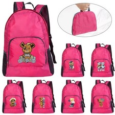 Printed Rucksack Foldable Backpack Outdoor Folding Bag for Men & Women Travel