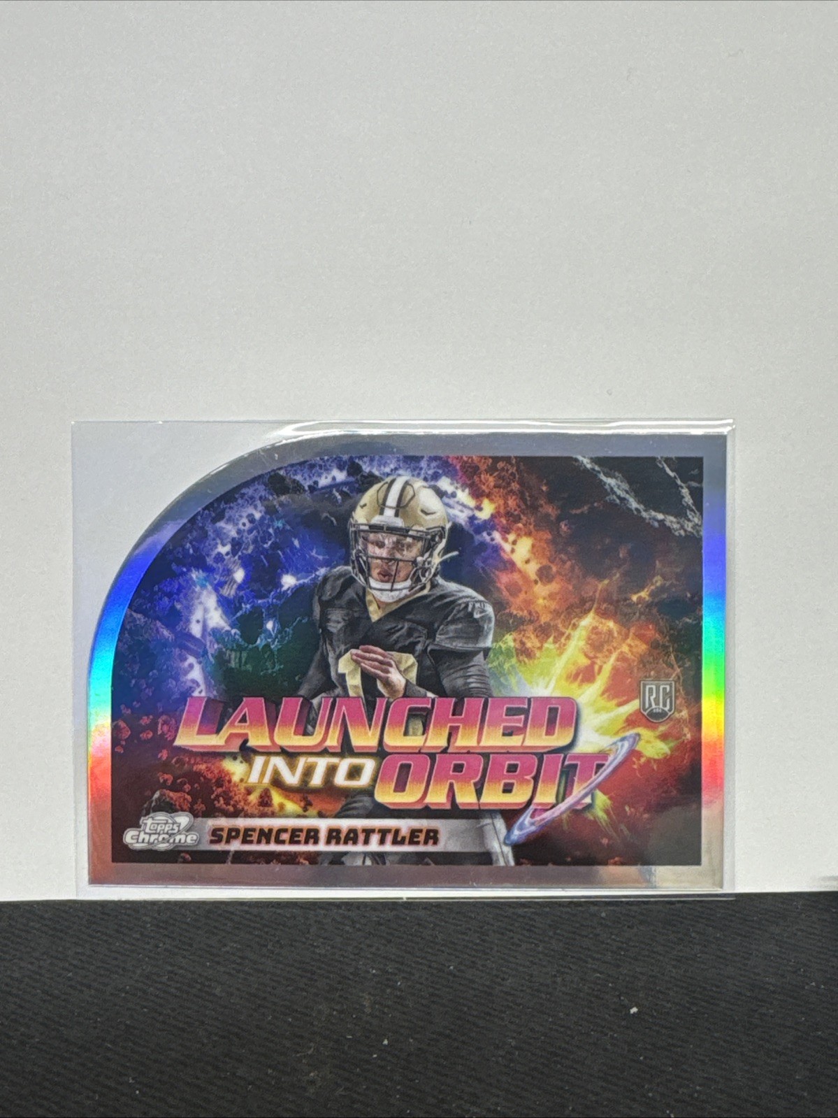 Spencer Rattler Topps Cosmic Chrome Launched Into Orbit #LIO9 Base