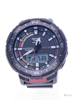 CASIO PRO TREK PRT-B70-1JF Men's Digital-Analog Rubber Strap Watch