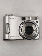 Sony Cyber-shot DSC-S90 4.1MP Digital Camera Silver - Not Working For Parts