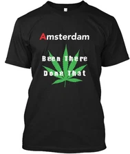 Amsterdam Been there Done that Tee T-Shirt Made in the USA Size S to 5XL