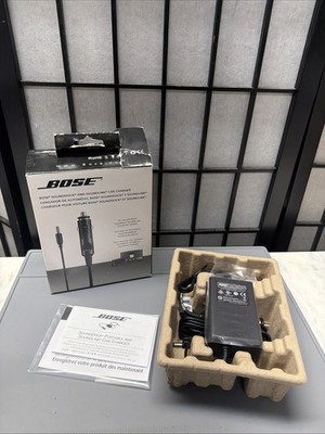 BOSE SoundDock Portable and SoundLink Car Charger BRAND-NEW OPENED BOX