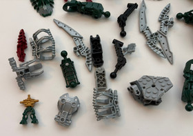 Lego - Bionicle Inika Toa Kongu 8731 & Other Items (Mostly Incomplete)