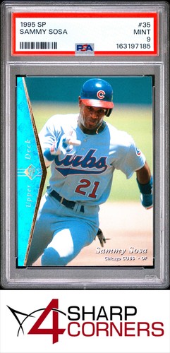 1995 SP #35 SAMMY SOSA CUBS POP 4 PSA 9