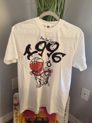 Heavyweight White Crewneck T-Shirt Medium Size Been Dope Supply Little Park 96 