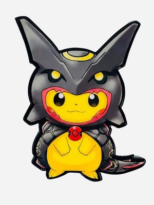 Pokemon Poncho Pikachu Shiny Rayquaza / Resin Wallart
