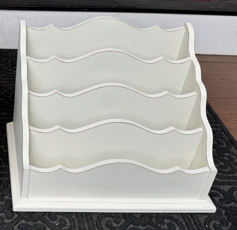 Home Goods Desk Organizer White or Off-White