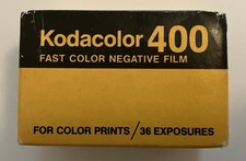 Kodak Kodacolor 400 Fast Color Negative Film 36 Exposures CG 135-36 Expired 1980