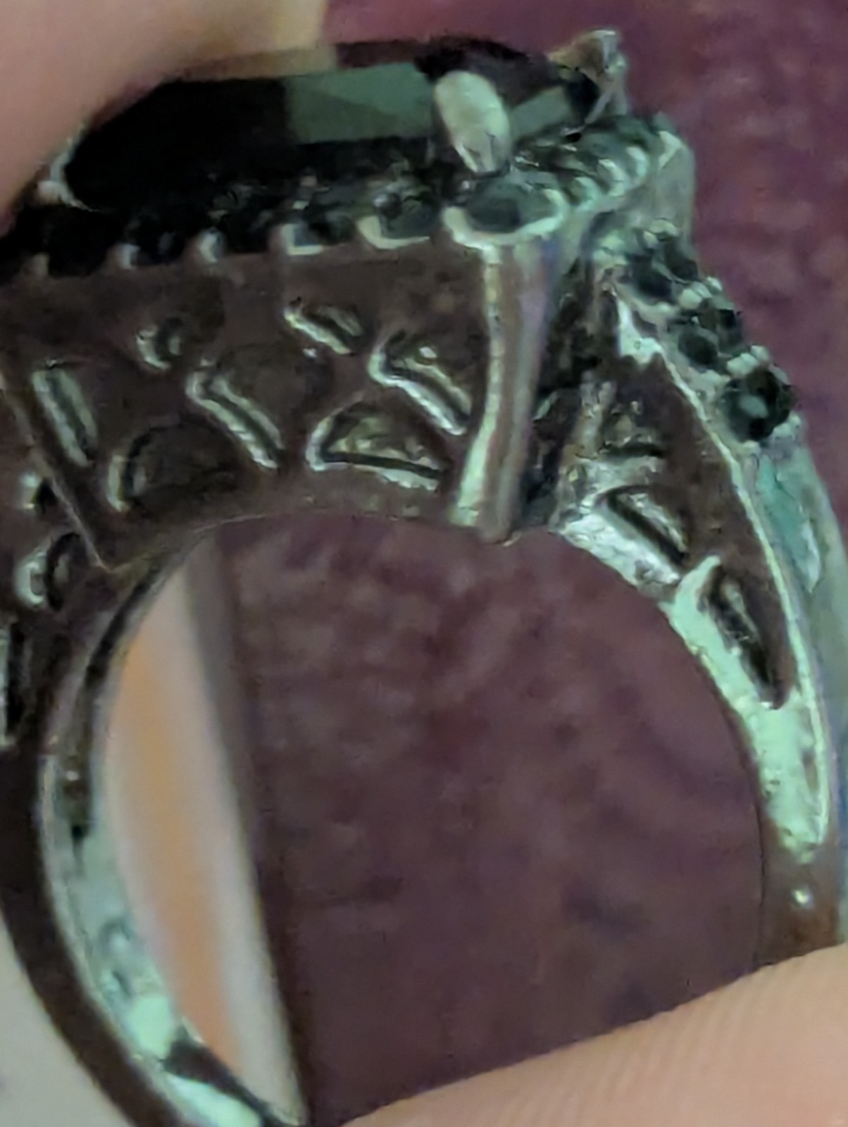 Black Rectangular Ring - image 14