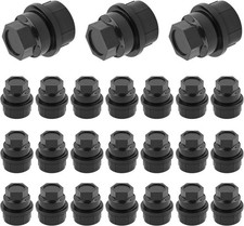 24pcs Wheel Lug Nut Covers M27x2.0 Oem 15646250bolt Covers Caps For Wheel Lug N