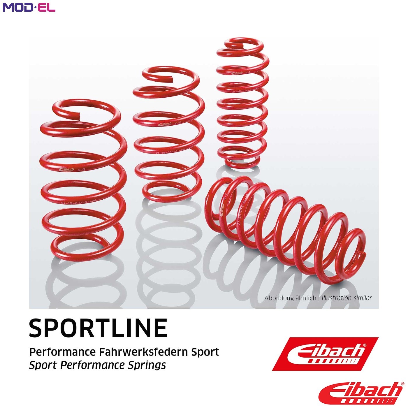 SUSPENSION SET SPRINGS E20-81-004-01-22 FOR SEAT TOLEDO/Mk/II ARY/AUQ/APP 1.8L