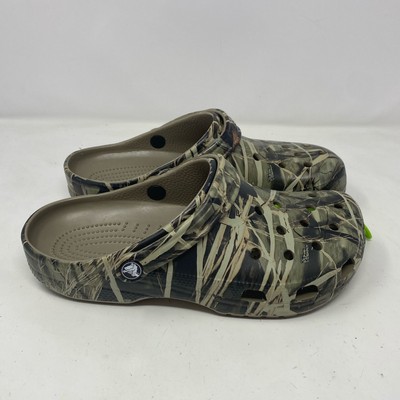 Camo Crocs Classic Lined Clogs M8/W10 Realtree Pattern With Fleece Lining Crocs Classic Lined Realtree Edge Clog Men main image 2