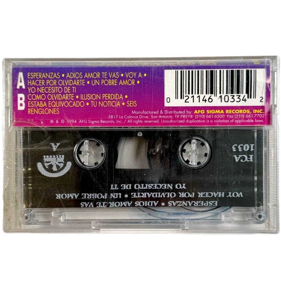 UNIVERSO II Esperanzas Sellado Cassette Tape, 1994, Adios Amor Te Vas Nuevo New - Image 2 of 4