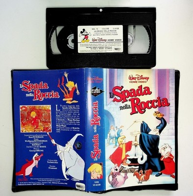 LA SPADA NELLA ROCCIA - VHS Disney Home Video (1986)
