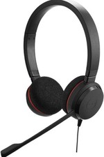 Jabra Evolve 20 Stereo Headset - MS Teams/Microsoft Lync - Black 4999-823-109