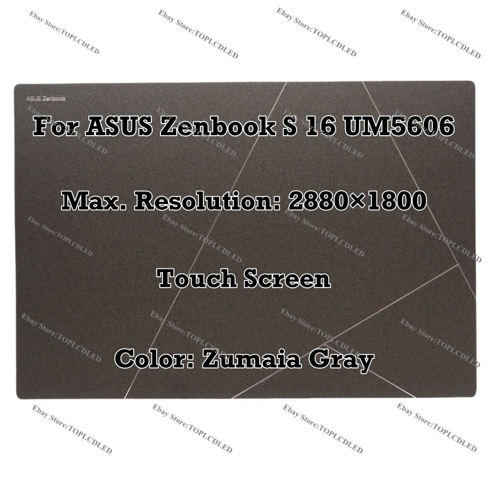 16""  Touch Display LCD Screen Assembly Complete ASUS Zenbook S 16 UM5606KA 2.8K