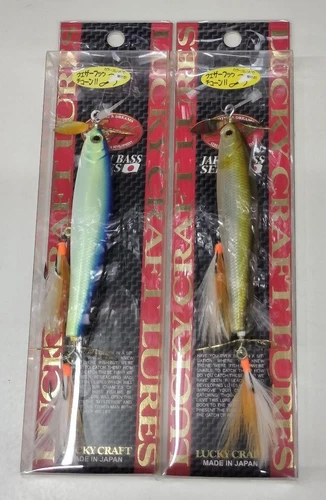 Lucky Craft Splash Tail W Feather Tune Set Of 2