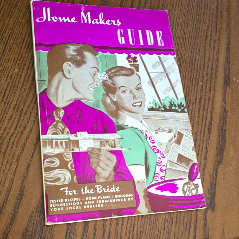 Home Makers Guide "To the Bride" English Vintage Magazine for the Bride