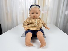 K&uuml;nstlerpuppe Vinyl Puppe 52 cm. Top Zustand