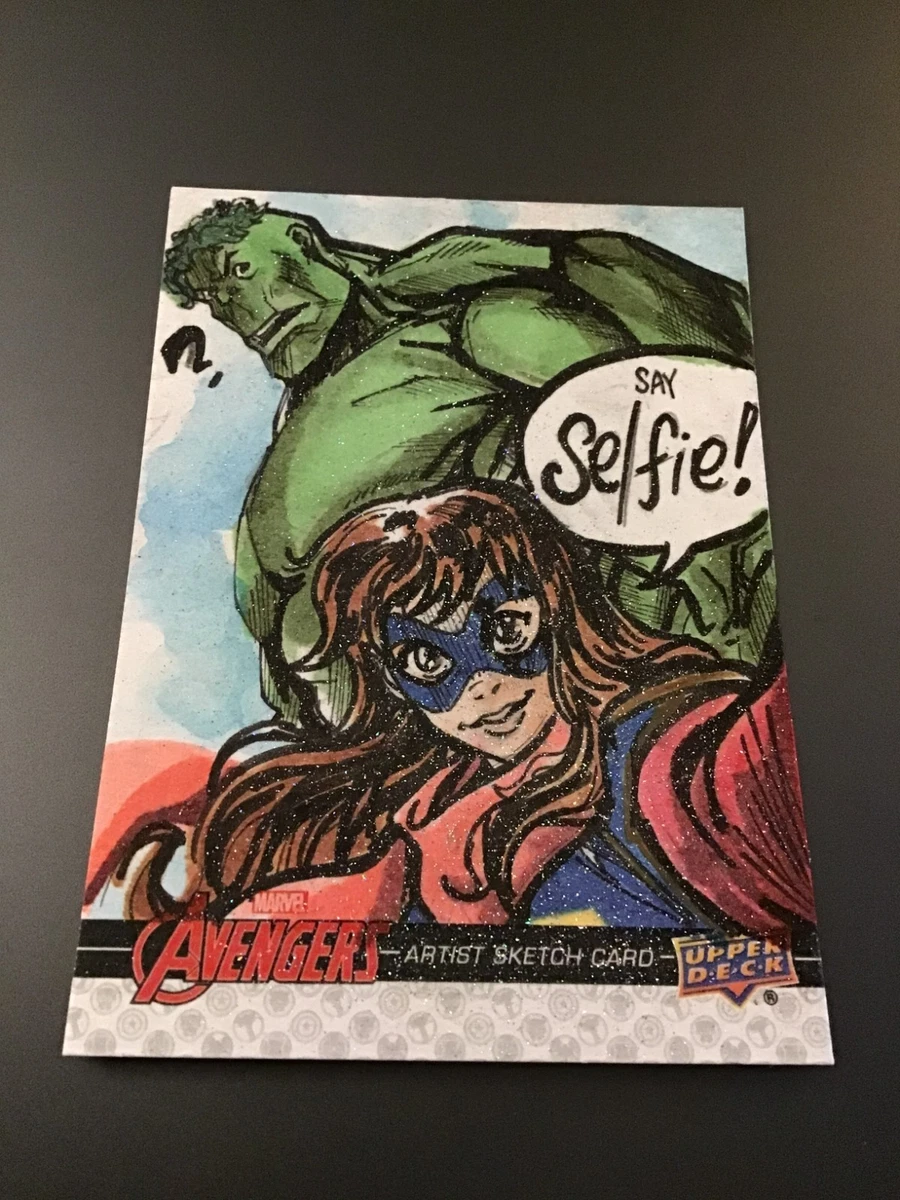 Avengers Sketch Collectable Trading Cards for sale | eBay