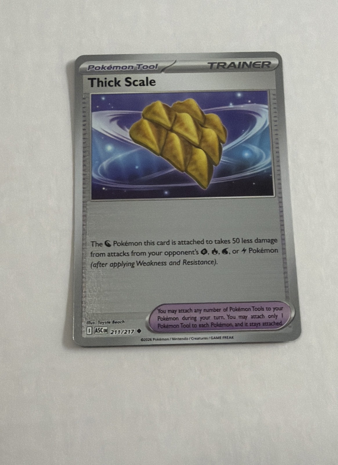 Thick Scale 211/217 Me: Ascended Heroes Reverse Holo