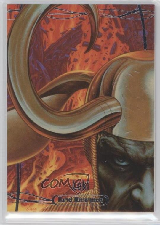 2016 Upper Deck Marvel Masterpieces 1406/1499 Level 2 Loki #60 c6z