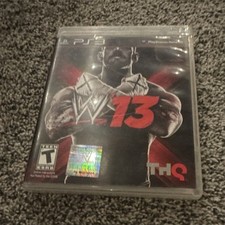 THQ WWE '13 PS3 (2012) T Wrestling Sports NTSC-U/C Manual Included