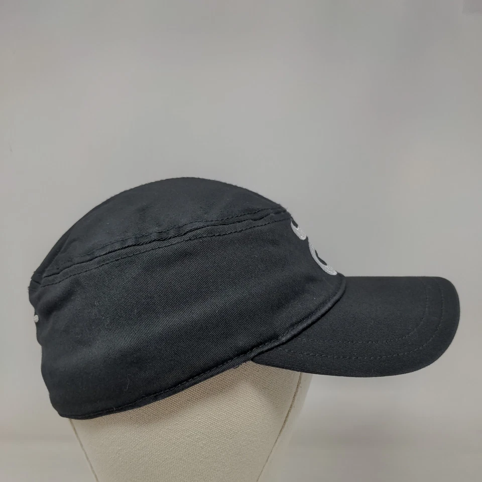 Gorra Jaco Fitted Cadete Ejército Gorra Negra Talla Única Bordada Foto 4 de 4