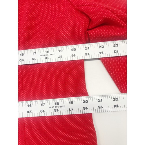41 Hawthorn Blazer Women Extra Large Red Polka Dot Knit One Button Jacket Preppy - Picture 9 of 10