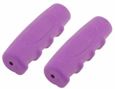 bike Grips Kraton Rubber 0214 Purple. lowrider grips, beach cruiser grips