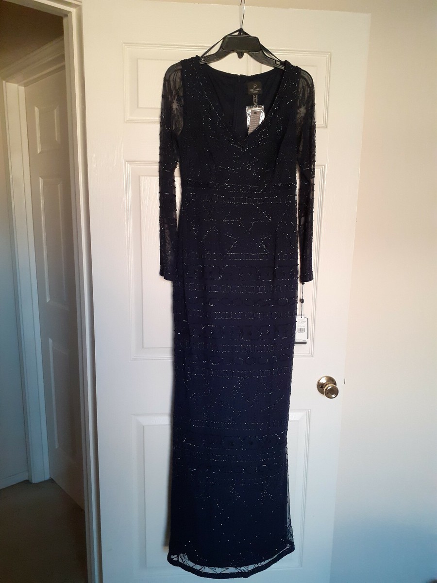 black long sleeve balloon dress Balloon-sleeve black wrap dress main image 0