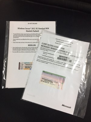 Windows Server Standard 2012 R2, DVD with 5 cal/OEM Full Version, VAT Invoice