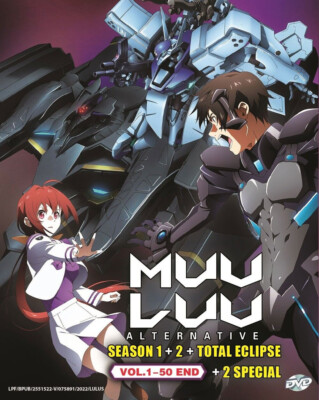 DVD Muv Luv Alternative ( Season 1+2 Vol.1-50 End + Total Esclipse + 2 Special )