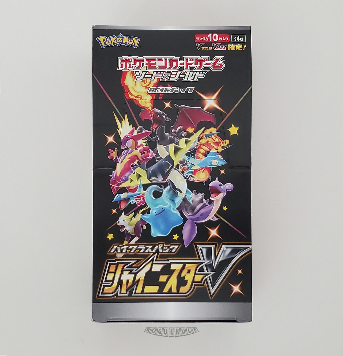🚦1 Pokemon Japanese Sword & Shield Shiny Star V Booster Pack (S4a