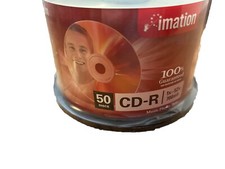 Imation CD-R 700mb Blank Shiny 1x-52x Compatible NEW Sealed  50 Pack 