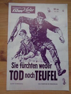 Filmprogramm MFK 152  Sie fürchten weder Tod noch Teufel / Lost Command  A.Quinn