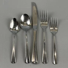 Oneida USA Stainless Gala Impulse Flatware 5-Piece Single Place Setting