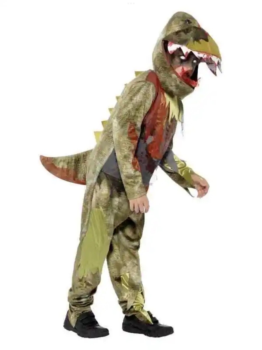 Brand New Kids Deathly Zombie Dinosaur Dressing Up Halloween