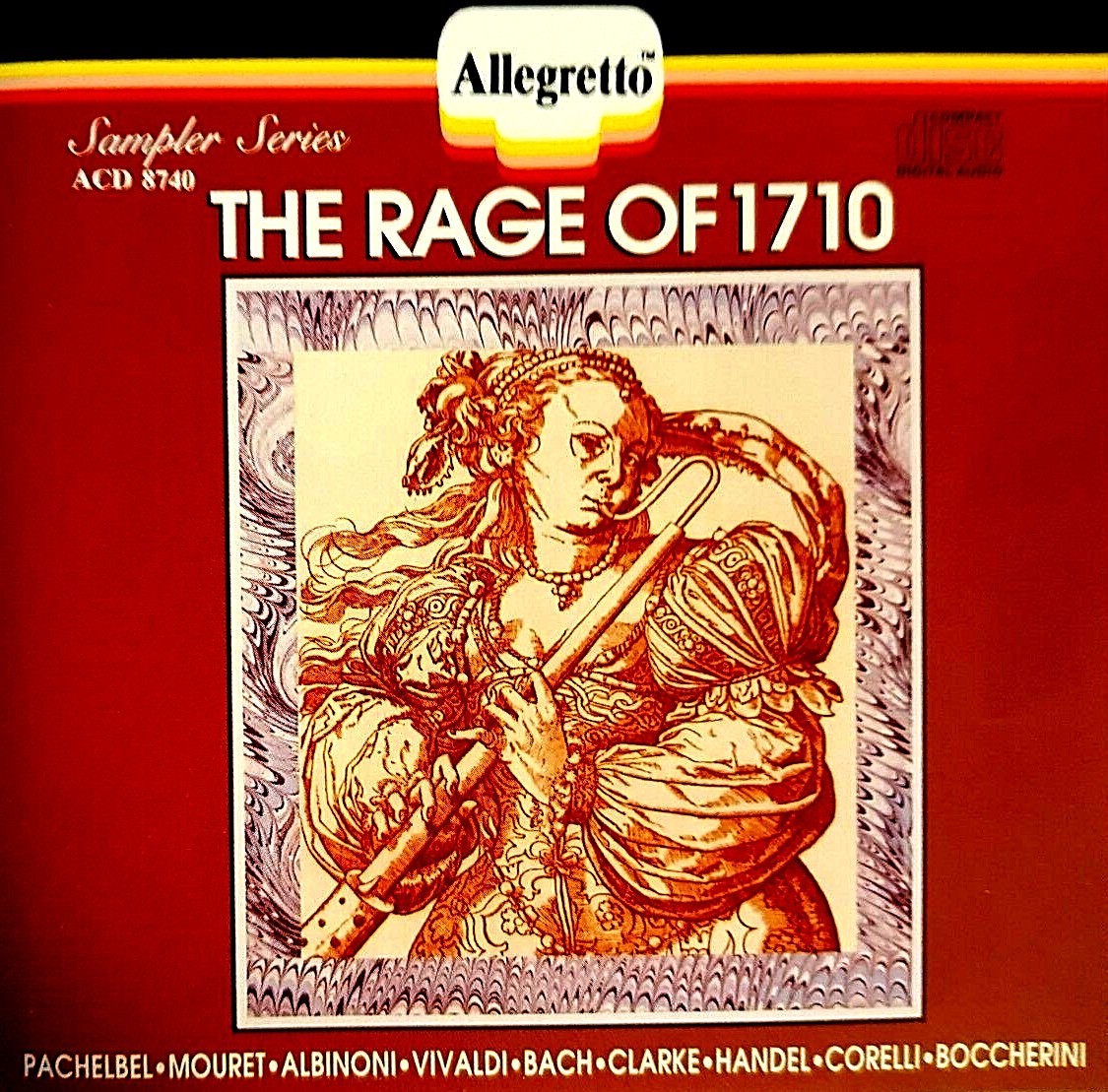 MouretPachelbelVivaldiBachHandelAlb : Rage of 1710 CD 47163874024